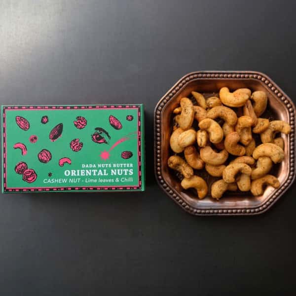 ORIENTAL NUTS CASHEW NUT〈lime leaves & chilli〉